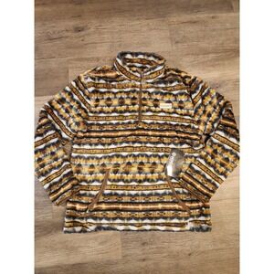 Hooey Fleece Pullover Jacket Hooey Men's XL Aztec Western Rodeo 1/4 Zip